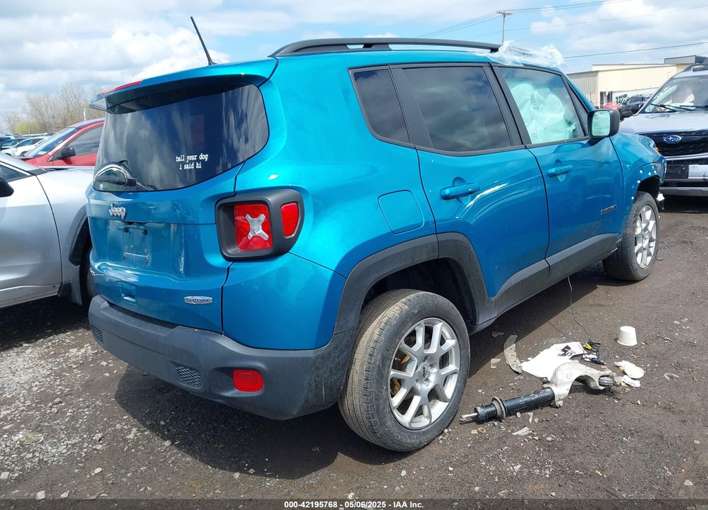 2022 JEEP RENEGADE LATITUDE 4X4 VIN: ZACNJDB1XNPN66679