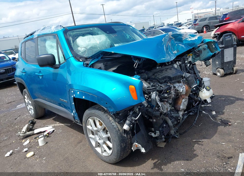 2022 JEEP RENEGADE LATITUDE 4X4 VIN: ZACNJDB1XNPN66679