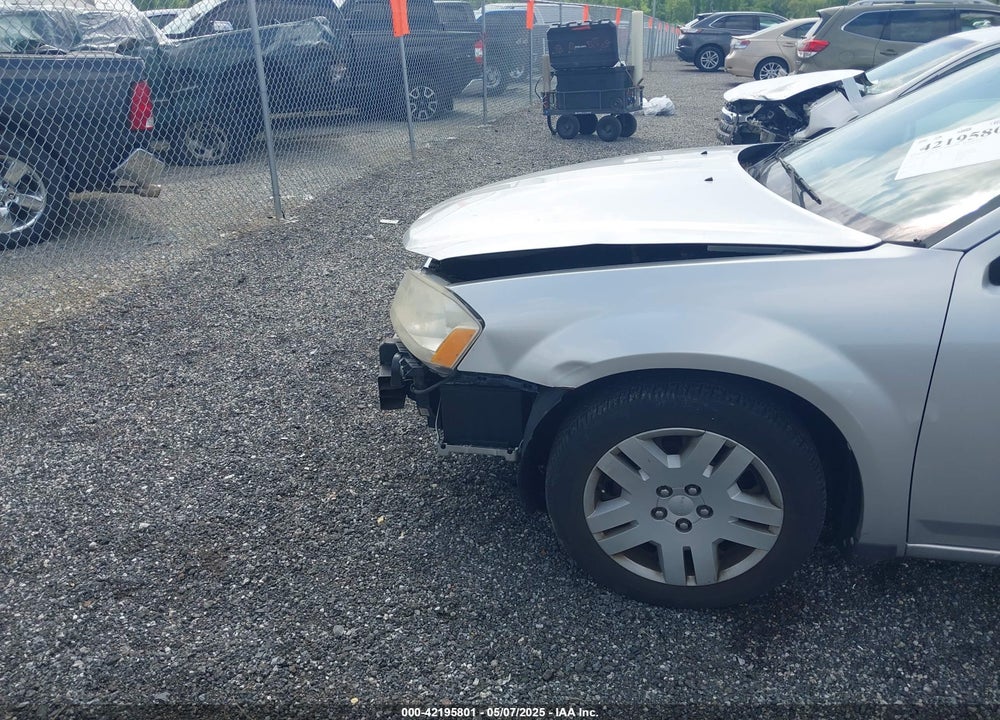 2012 DODGE AVENGER VIN: 1C3CDZAB0CN132399