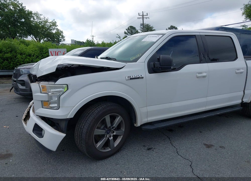 2016 FORD F-150 VIN: 1FTEW1CF4GFB49786