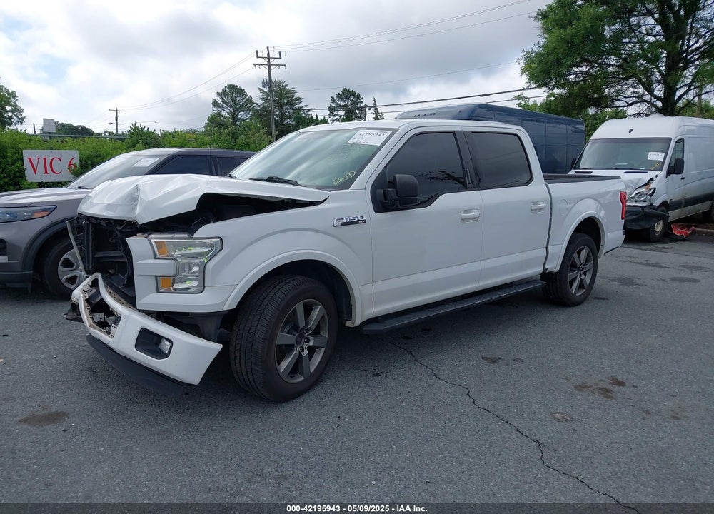 2016 FORD F-150 VIN: 1FTEW1CF4GFB49786