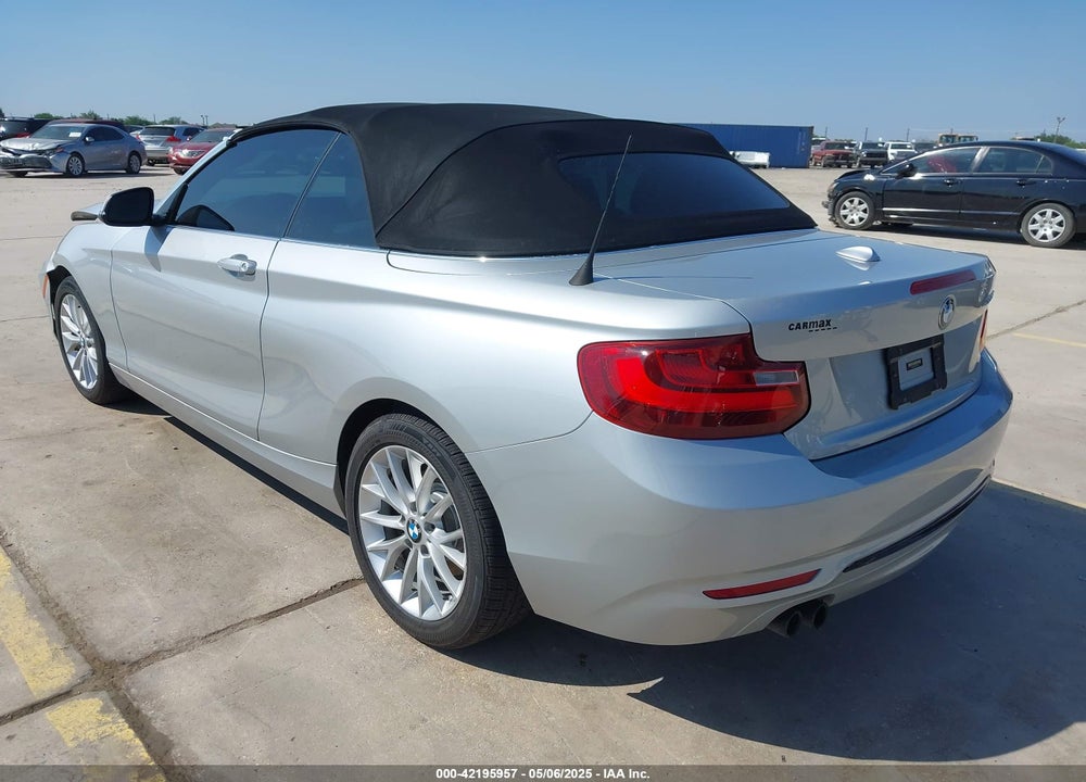 2016 BMW 228I VIN: WBA1K9C53GV710188