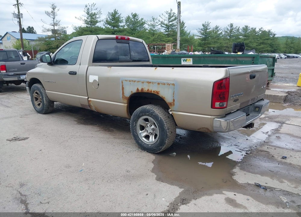 2002 DODGE RAM 1500 ST VIN: 1D7HU16N22J263545