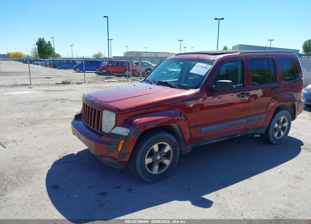 2008 JEEP LIBERTY VIN: 1J8GN28K38W277986