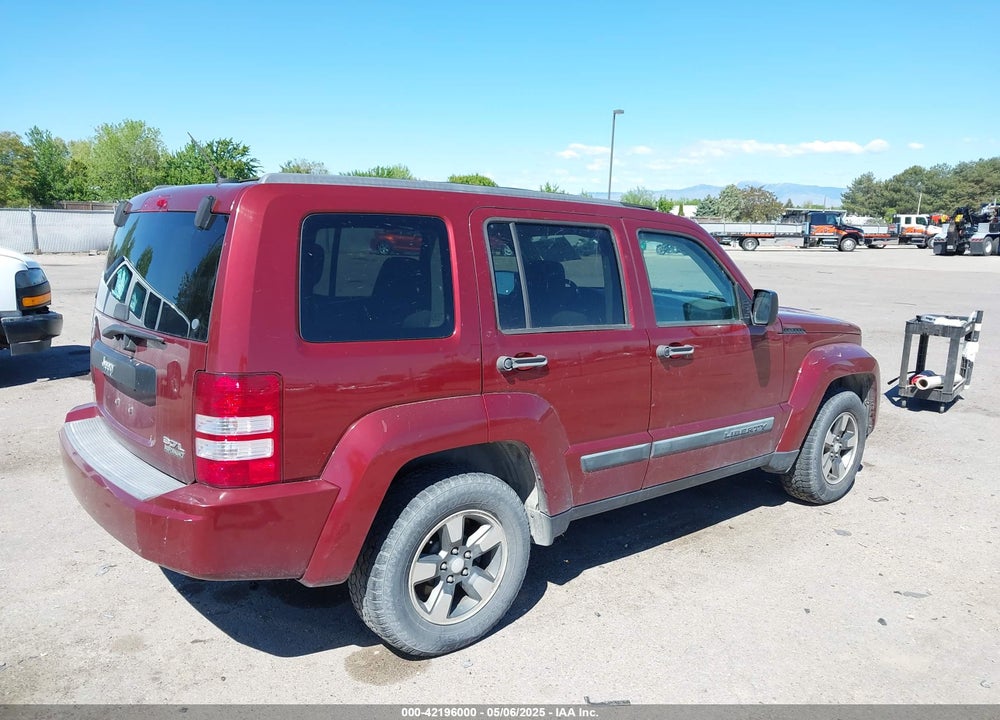 2008 JEEP LIBERTY VIN: 1J8GN28K38W277986
