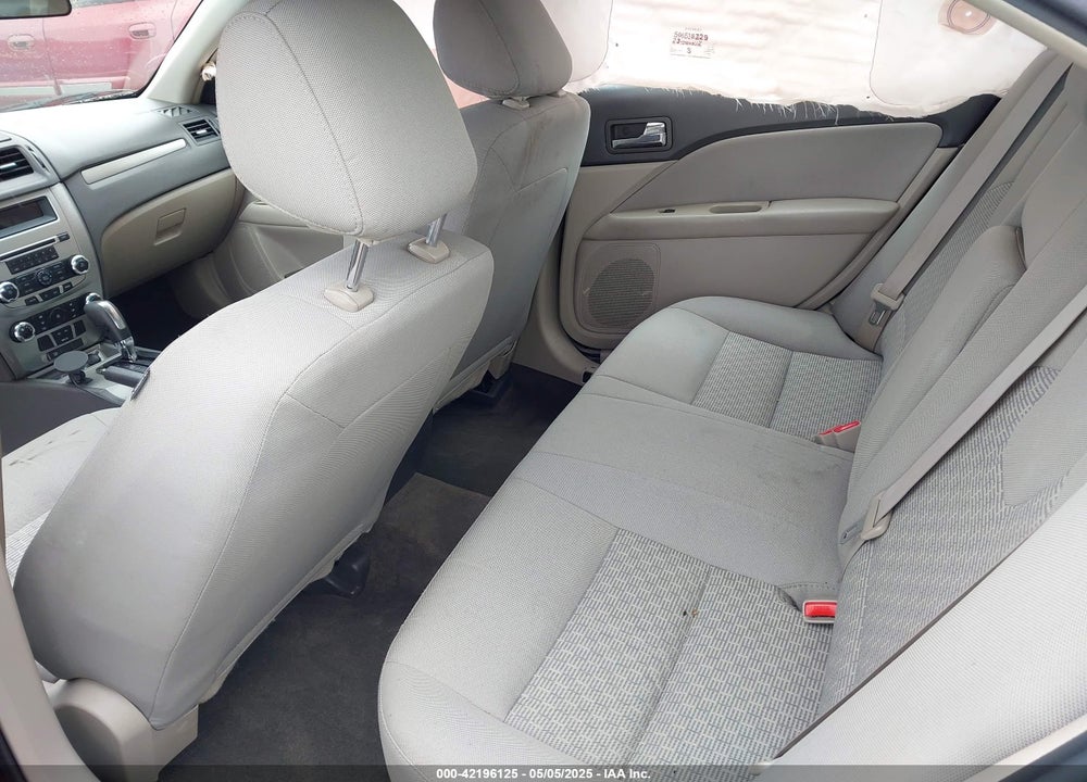 2011 FORD FUSION VIN: 3FAHP0GAXBR240047