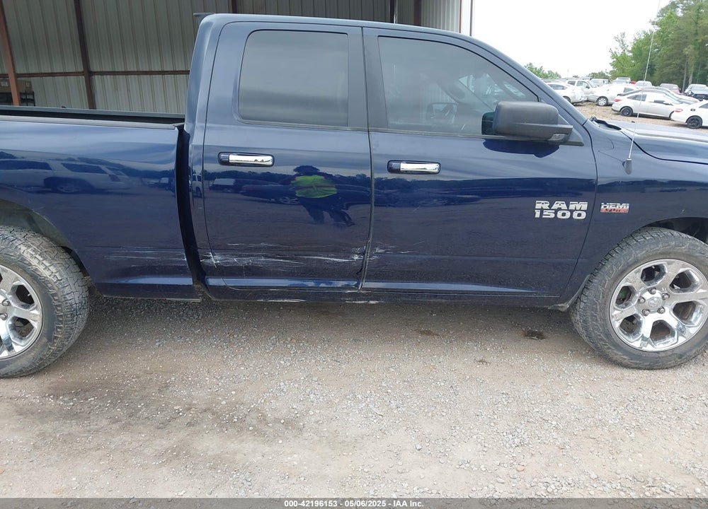 2013 RAM 1500 BIG HORN VIN: 1C6RR7GT0DS631497