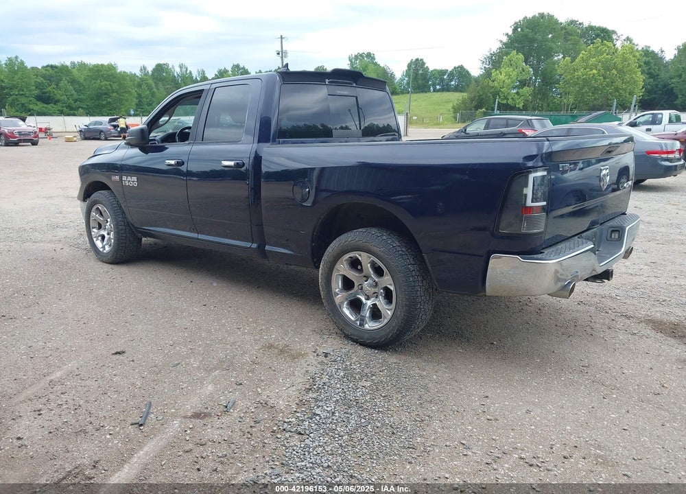 2013 RAM 1500 BIG HORN VIN: 1C6RR7GT0DS631497