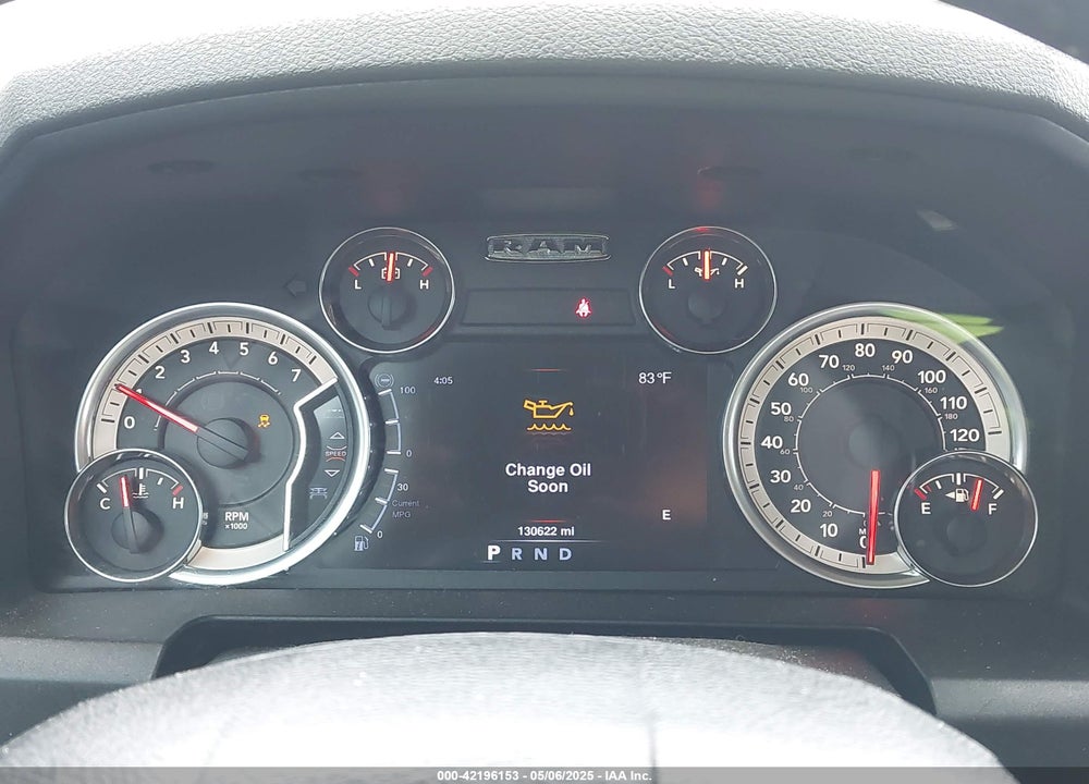 2013 RAM 1500 BIG HORN VIN: 1C6RR7GT0DS631497