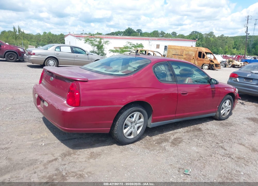 2006 CHEVROLET MONTE CARLO VIN: 2G1WJ15K369383673