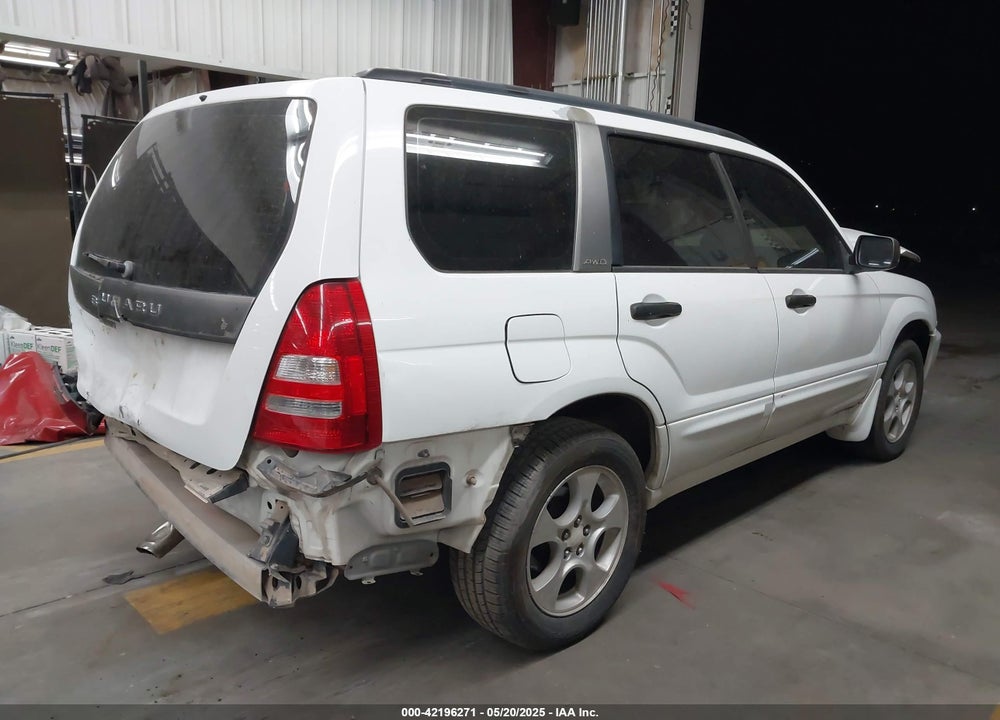 2003 SUBARU FORESTER XS VIN: JF1SG65613H722755