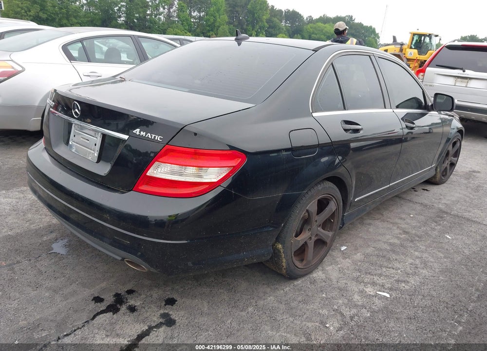 2009 MERCEDES-BENZ C VIN: WDDGF81X89F212782