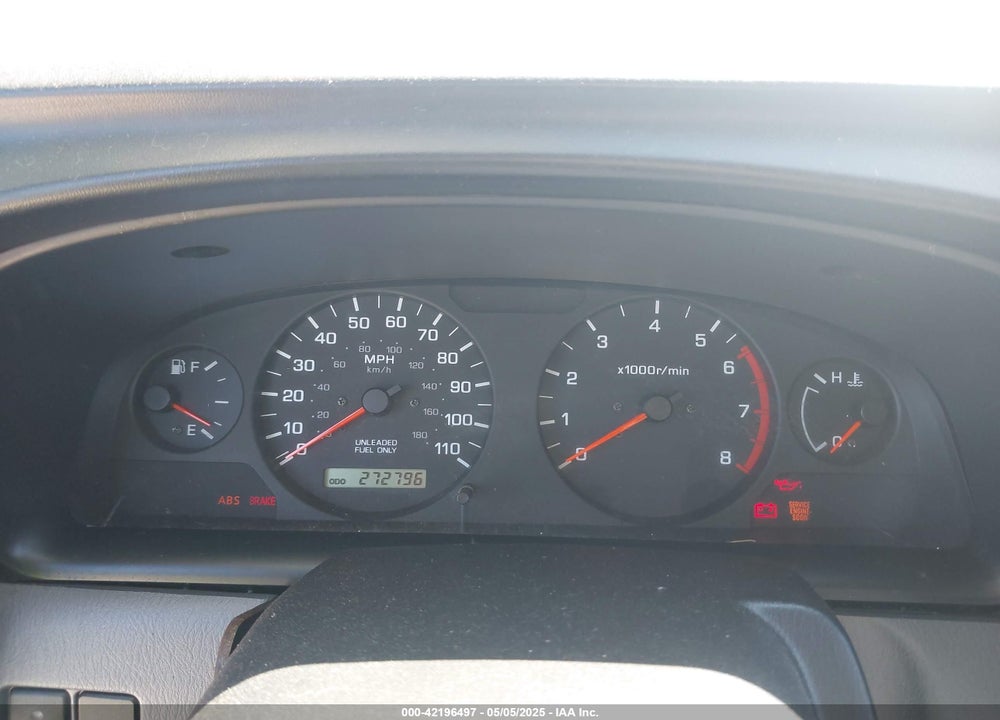 2000 NISSAN FRONTIER VIN: 1N6ED27T6YC344302