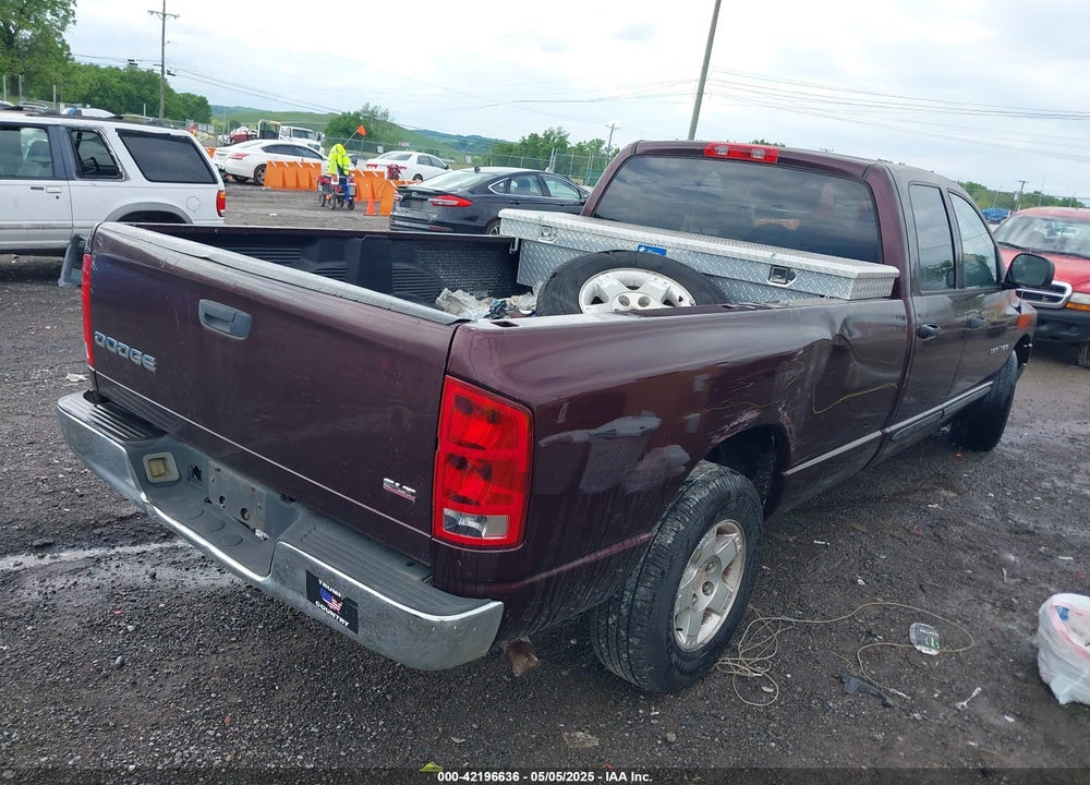 2004 DODGE RAM 1500 SLT/LARAMIE VIN: 1D3HA18N94J189423