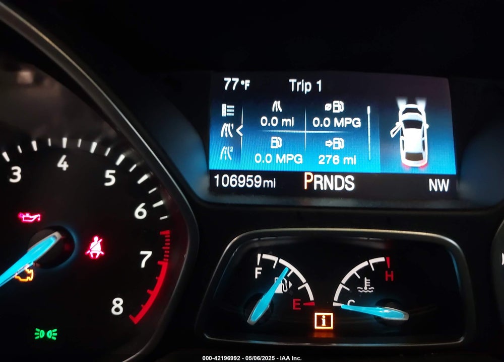 2017 FORD FOCUS VIN: 1FADP3H25HL265128
