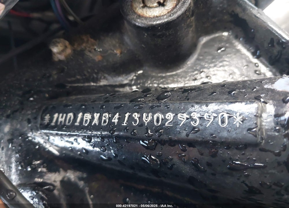 2003 HARLEY-DAVIDSON FLSTFI ANNIVERSARY VIN: 1HD1BXB413Y029390