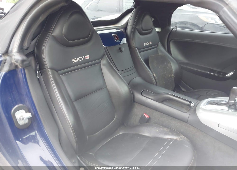 2009 SATURN SKY RED LINE VIN: 1G8MT35X09Y105064