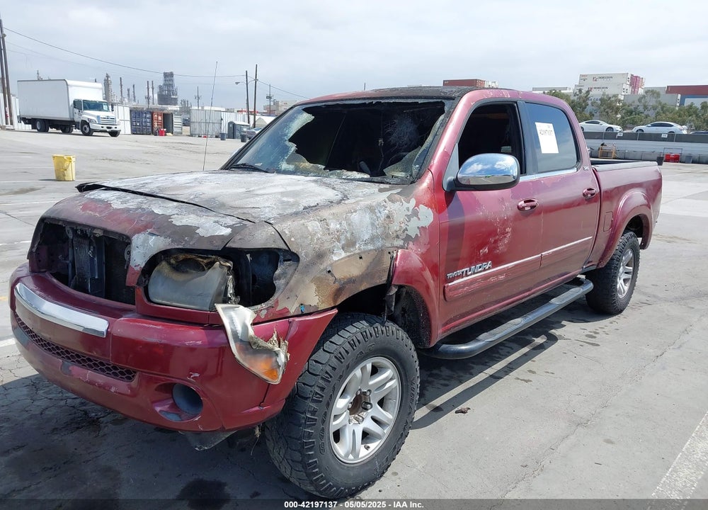 2005 TOYOTA TUNDRA SR5 V8 VIN: 5TBET34115S474067
