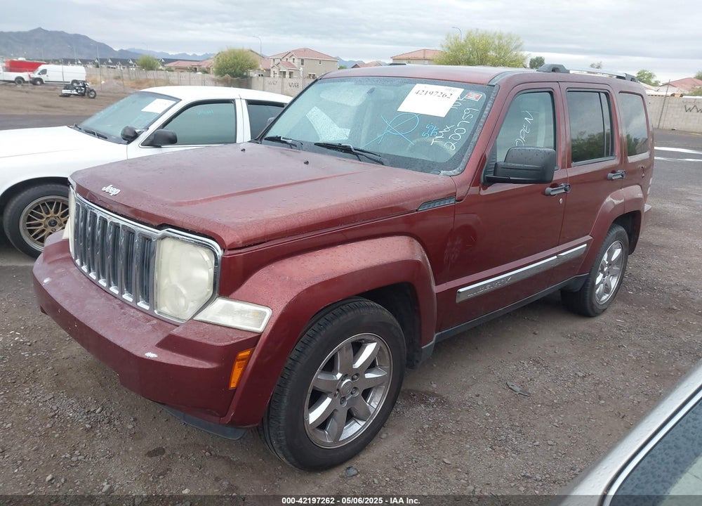 2008 JEEP LIBERTY VIN: 1J8GP58K98W200759