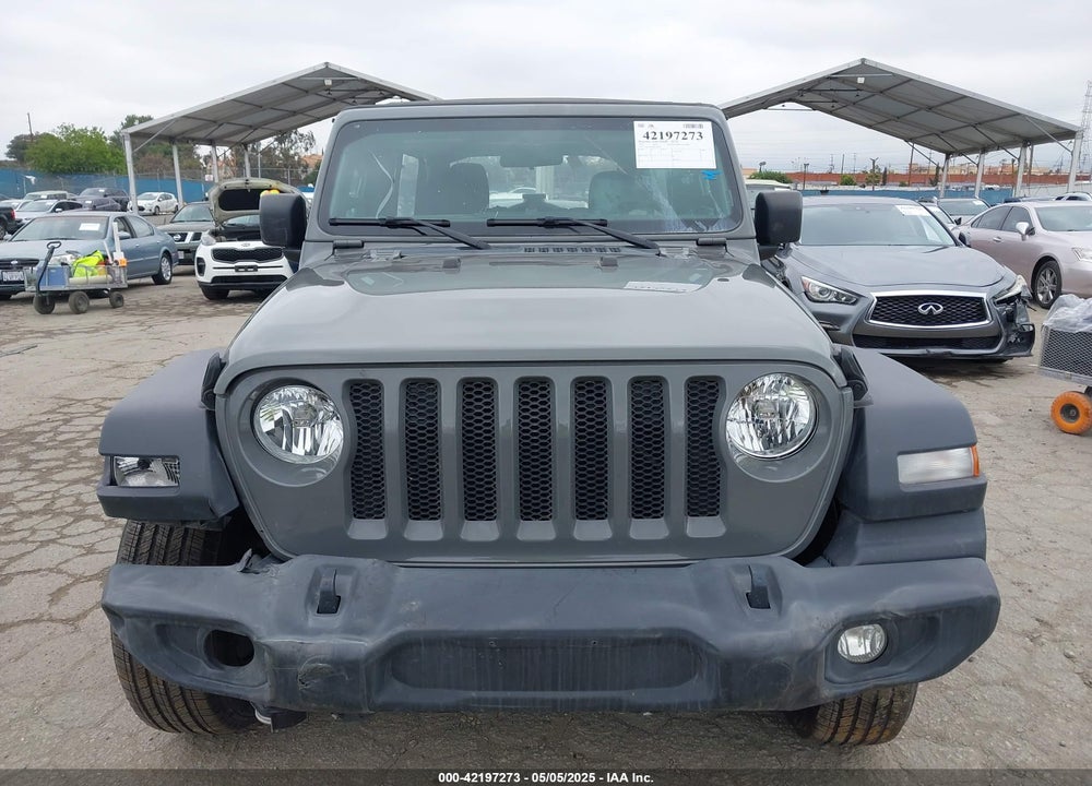 2022 JEEP WRANGLER UNLIMITED SPORT 4X4 VIN: 1C4HJXDG8NW126143