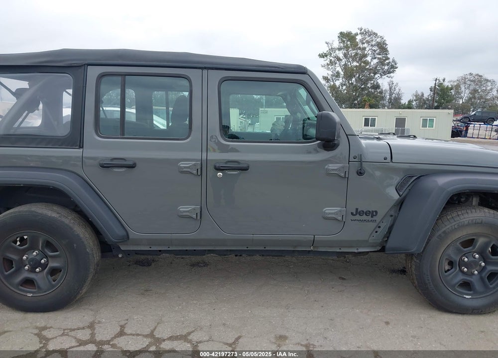 2022 JEEP WRANGLER UNLIMITED SPORT 4X4 VIN: 1C4HJXDG8NW126143