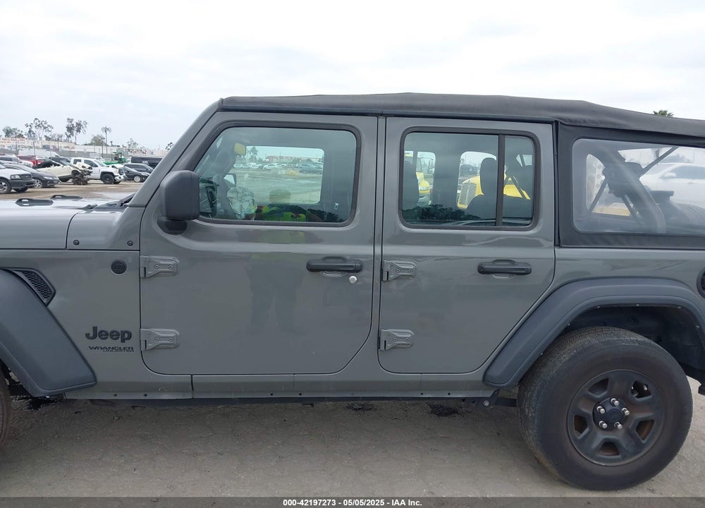 2022 JEEP WRANGLER UNLIMITED SPORT 4X4 VIN: 1C4HJXDG8NW126143