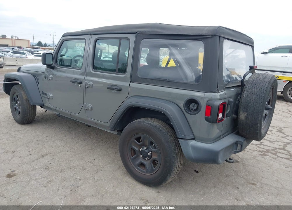 2022 JEEP WRANGLER UNLIMITED SPORT 4X4 VIN: 1C4HJXDG8NW126143