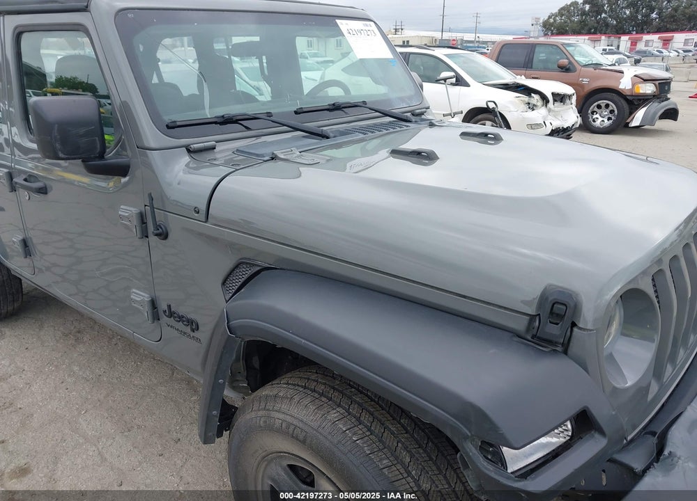 2022 JEEP WRANGLER UNLIMITED SPORT 4X4 VIN: 1C4HJXDG8NW126143