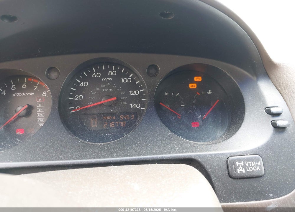 2002 ACURA MDX VIN: 2HNYD186X2H517031