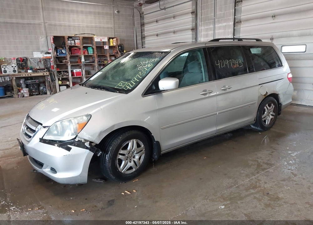 2007 HONDA ODYSSEY VIN: 5FNRL38487B086189