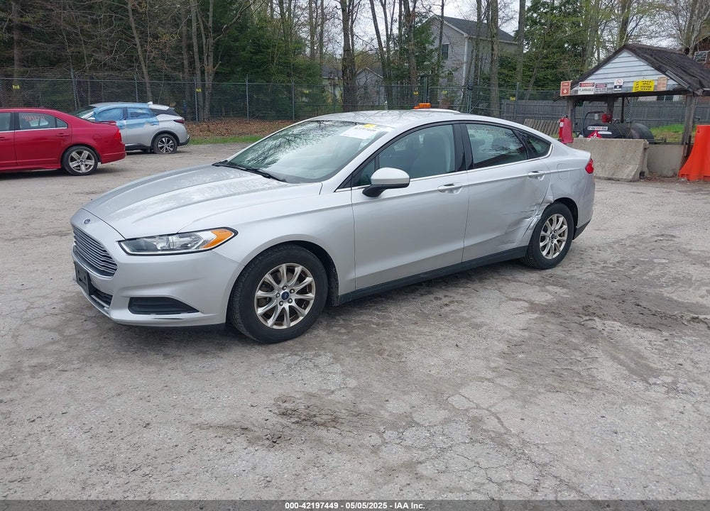 2015 FORD FUSION S VIN: 3FA6P0G79FR255432