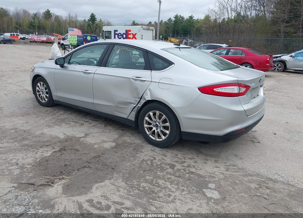 2015 FORD FUSION S VIN: 3FA6P0G79FR255432