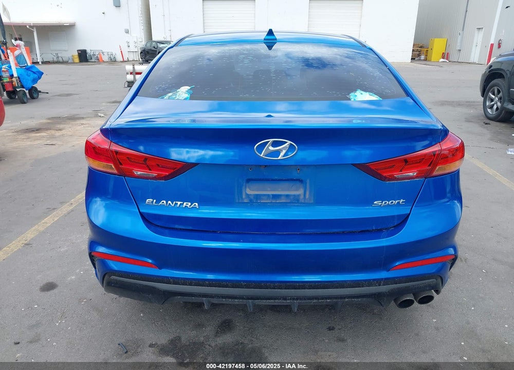 2018 HYUNDAI ELANTRA VIN: KMHD04LB6JU482534