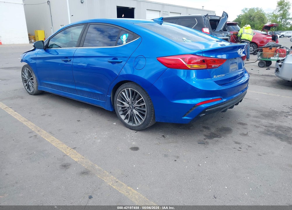 2018 HYUNDAI ELANTRA VIN: KMHD04LB6JU482534