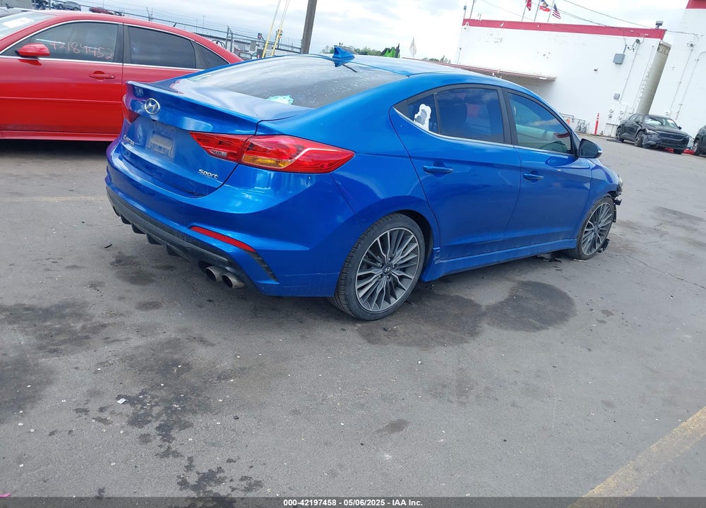 2018 HYUNDAI ELANTRA VIN: KMHD04LB6JU482534