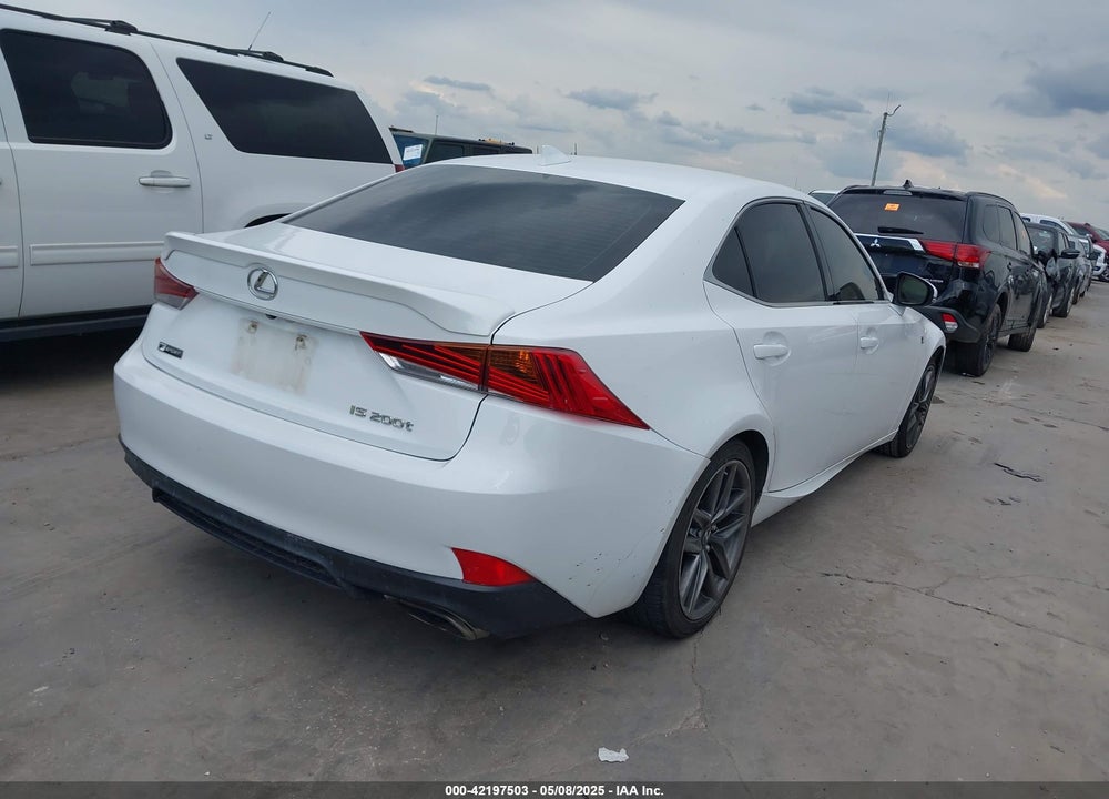 2017 LEXUS IS200T VIN: JTHBA1D21H5043573
