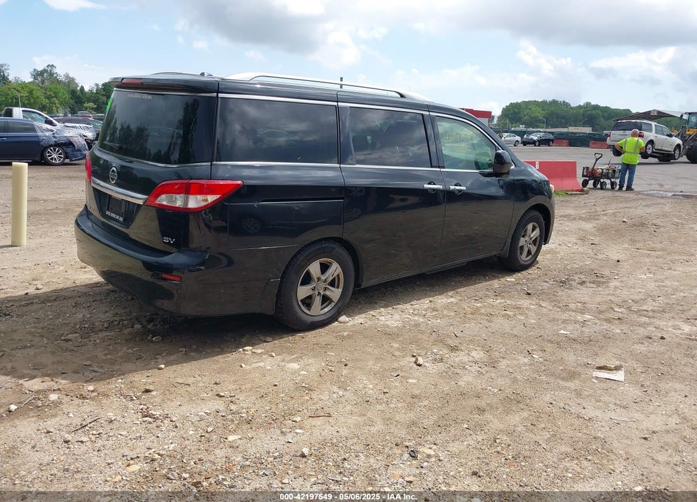 2013 NISSAN QUEST SV VIN: JN8AE2KPXD9069604