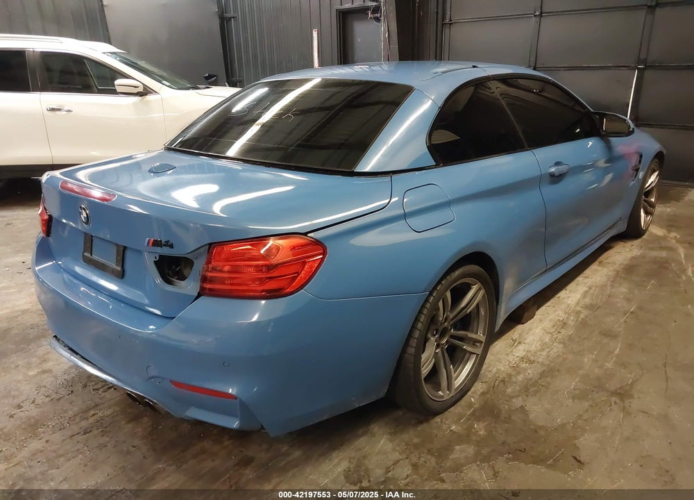 2016 BMW M4 VIN: WBS3U9C51GP968809