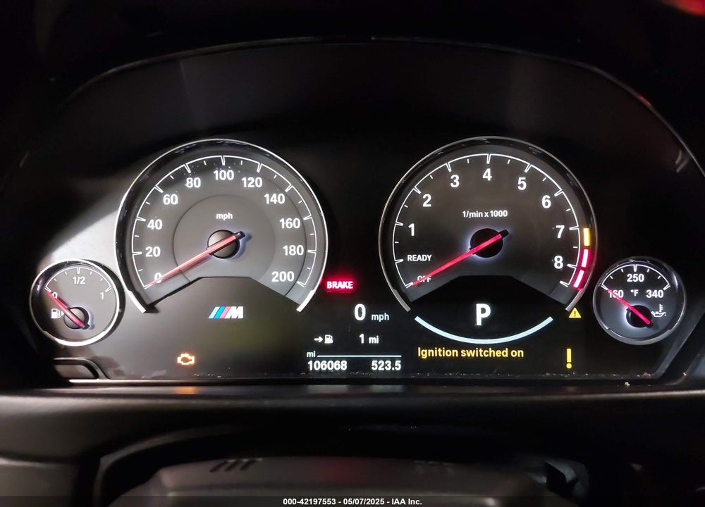 2016 BMW M4 VIN: WBS3U9C51GP968809