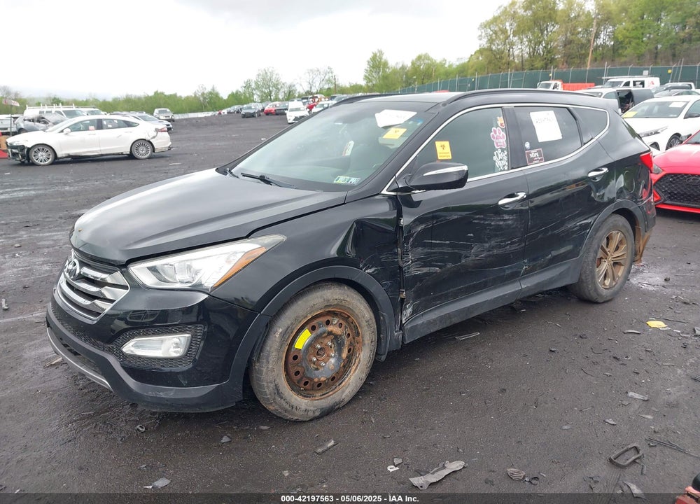 2014 HYUNDAI SANTA FE SPORT VIN: 5XYZUDLB0EG217212