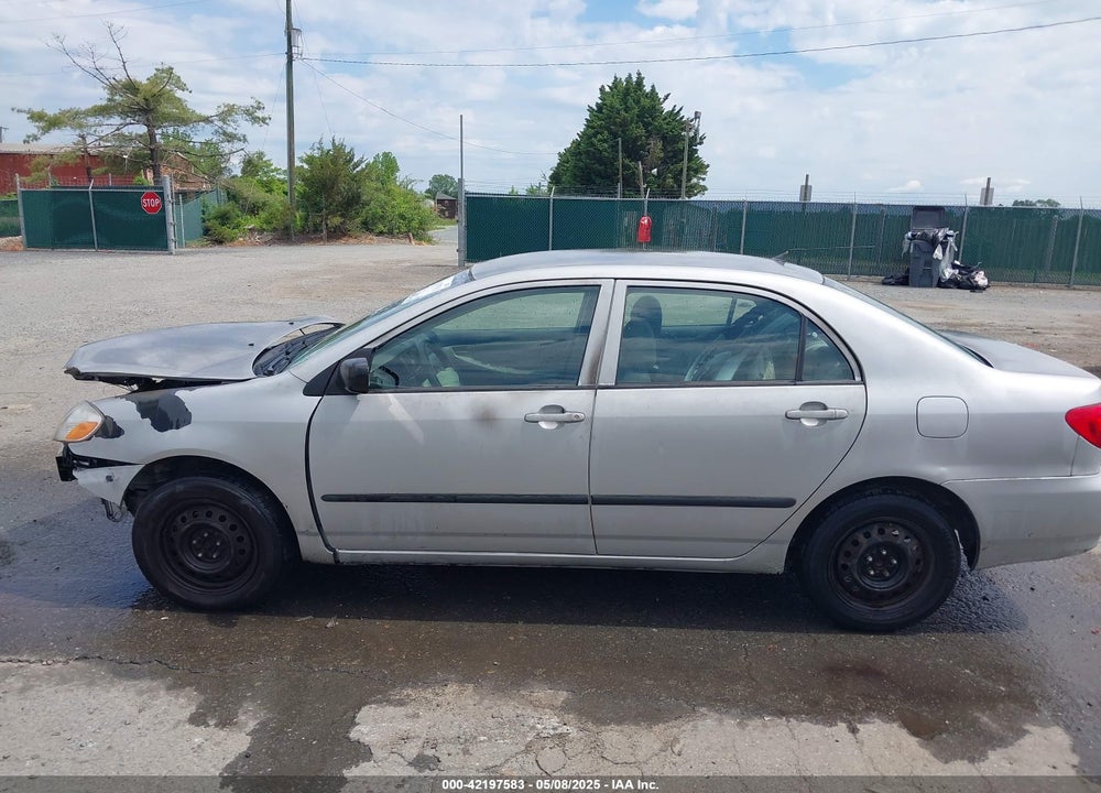 2005 TOYOTA COROLLA VIN: 2T1BR32E65C428810