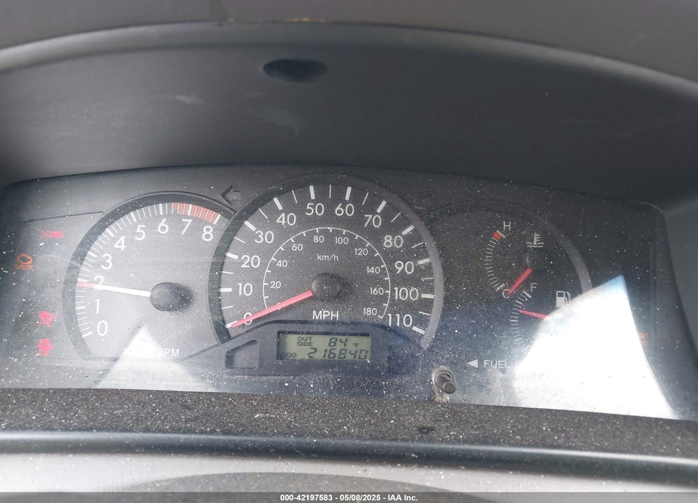 2005 TOYOTA COROLLA VIN: 2T1BR32E65C428810