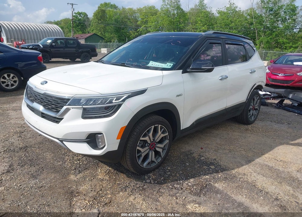 2021 KIA SELTOS SX TURBO VIN: KNDETCA23M7218221