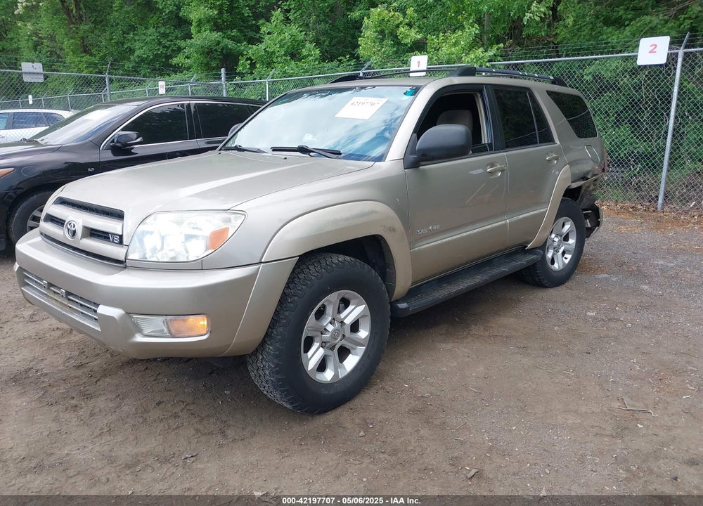 2003 TOYOTA 4RUNNER SR5 V8 VIN: JTEBT14R630020400