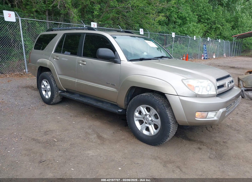 2003 TOYOTA 4RUNNER SR5 V8 VIN: JTEBT14R630020400