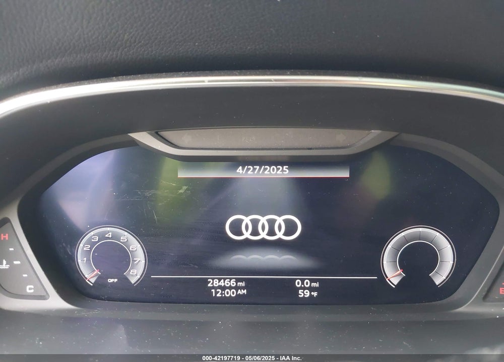 2022 AUDI Q3 VIN: WA1EECF3XN1007804