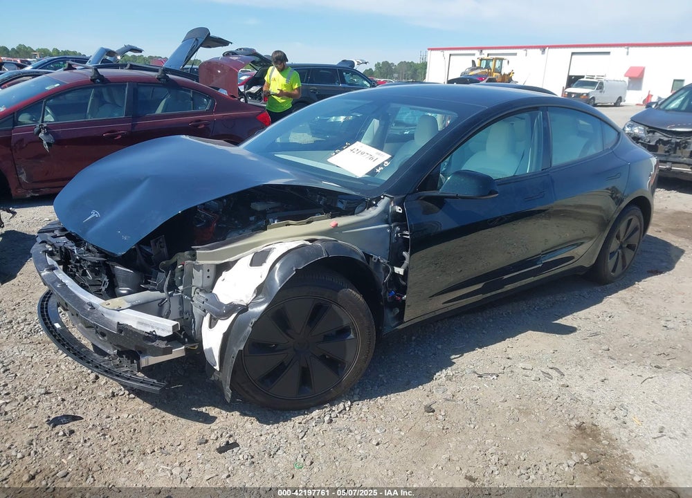 2024 TESLA MODEL 3 LONG RANGE DUAL MOTOR ALL-WHEEL DRIVE VIN: 5YJ3E1EB0RF808605