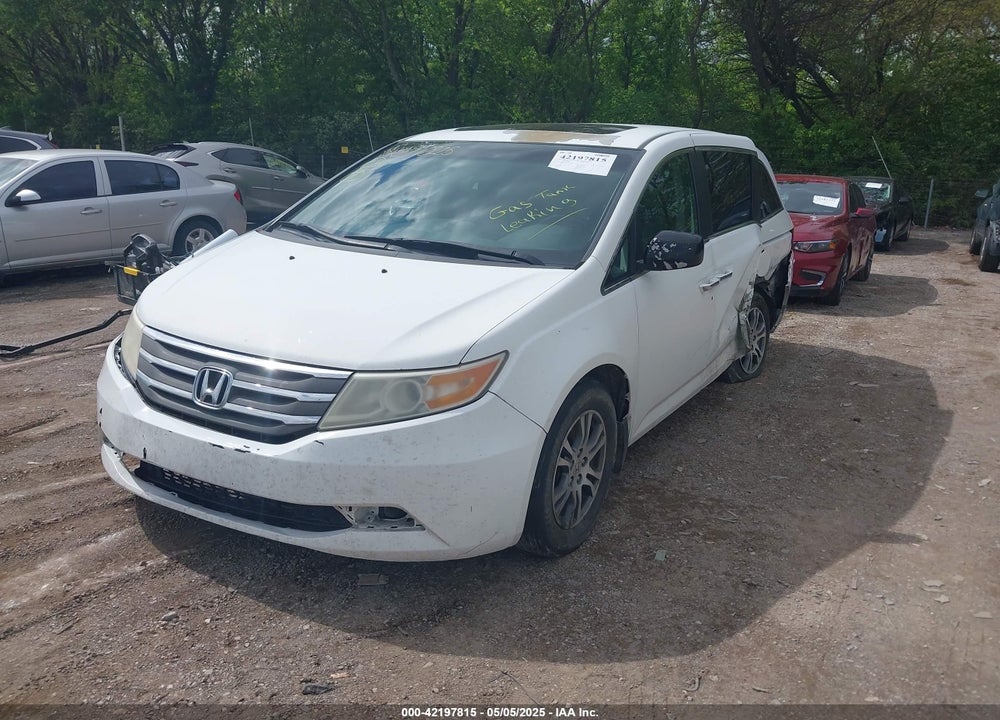 2012 HONDA ODYSSEY EX-L VIN: 5FNRL5H63CB117341