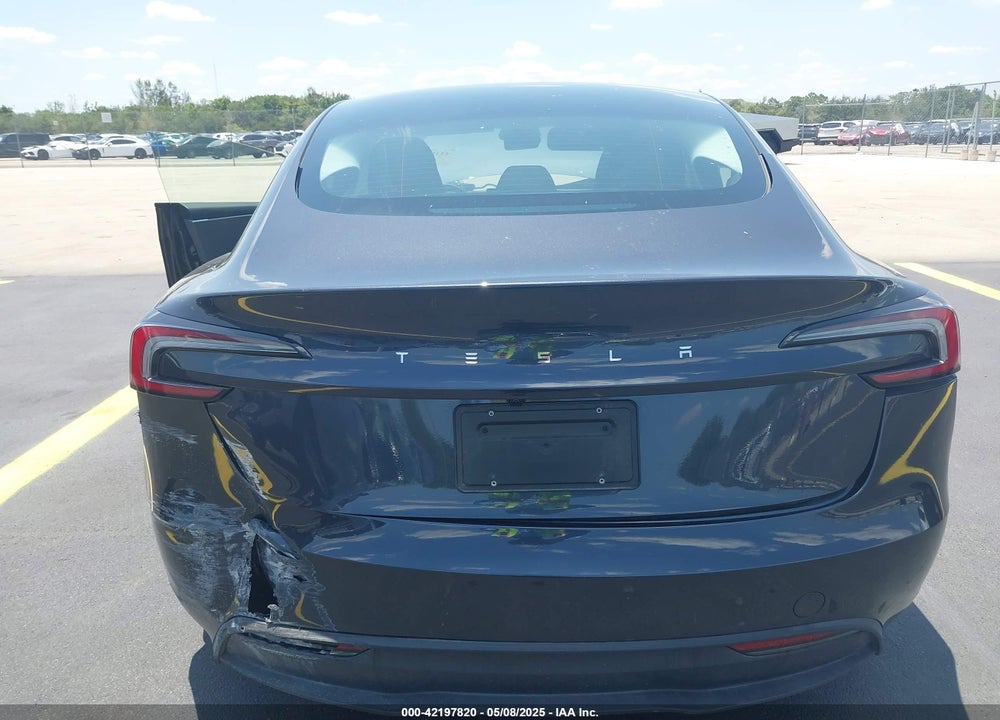 2025 TESLA MODEL 3 VIN: 5YJ3E1EA0SF903825