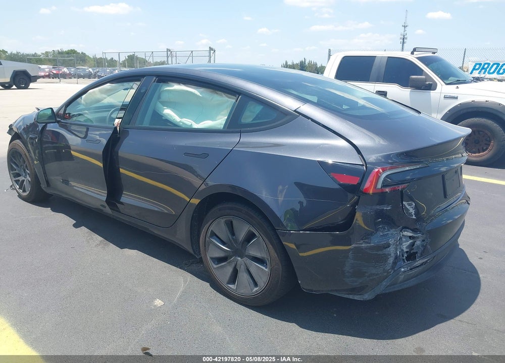 2025 TESLA MODEL 3 VIN: 5YJ3E1EA0SF903825